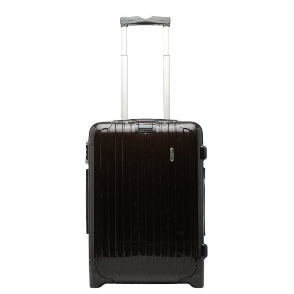Rimowa Salsa Deluxe 2-Wheel Carry-On Suitcase Brown Polycarbonate